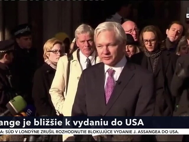 Britský odvolací súd zrušil vydanie Assangea do USA, kde mu hrozí doživotie