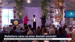 V Nórsku udelili Nobelovu cenu za mier. Získali ju dvaja odvážni novinári z Filipín a Ruska