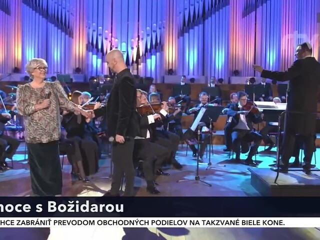 Božidara Turzonovová sa podieľala na novej Vianočnej pesničke