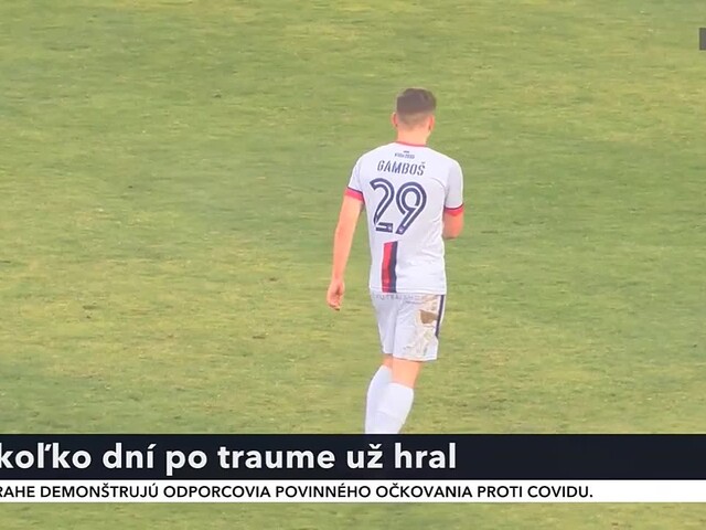 Vo futbale nie je všetko o góloch. Gamboš len pár dní po traume odohral zápas