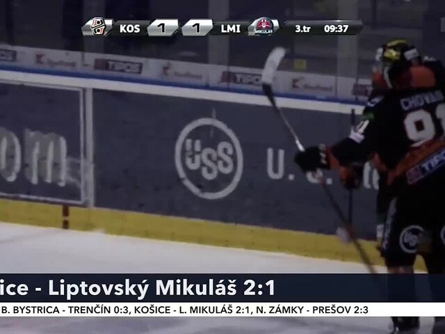 Košice si poradili s Liptovským Mikulášom už tretíkrát v sezóne
