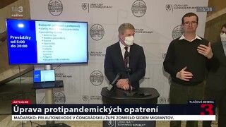 TB ministra zdravotníctva V. Lengvarského o zmenách v zákaze vychádzania