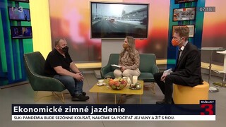 Jazda na cestách v zime môže byť nebezpečná. Dôležité je predvídať