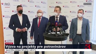 TB ministra pôdohospodárstva Samuela Vlčana o výzve na projekty pre potravinárov