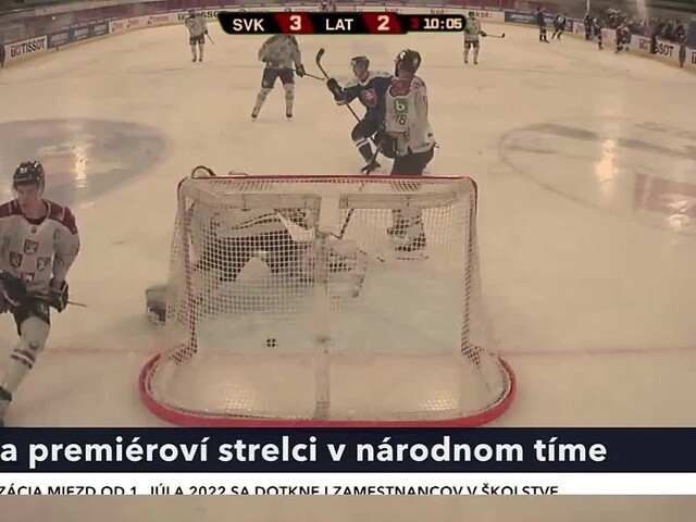Hokejový útočník Jozef Baláž skóroval pri svojej prvej premiére v seniorskej reprezentácii