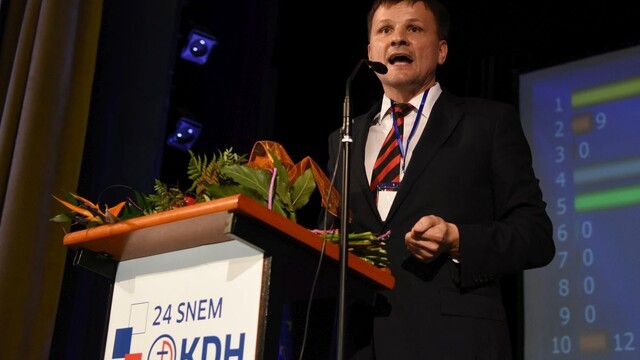 Alojz Hlina KDH 1140 px (TASR/Oliver Ondráš)