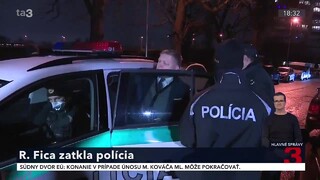Roberta Fica ešte pred avizovaným protestom zadržala polícia