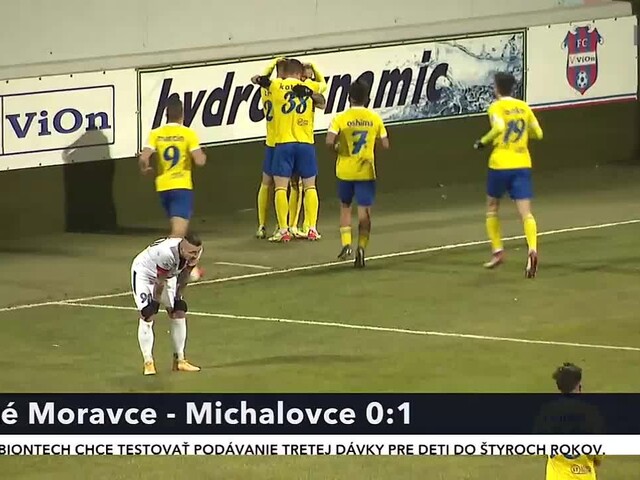 Michalovce odchádzajú zo Zlatých Moraviec s troma bodmi. O výhre rozhodol Trusa
