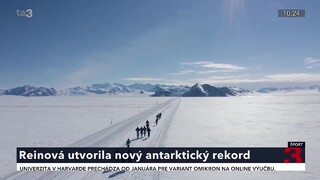 Prekonala rekord podujatia. Reinová je novou víťazkou Antarktického ľadového maratónu