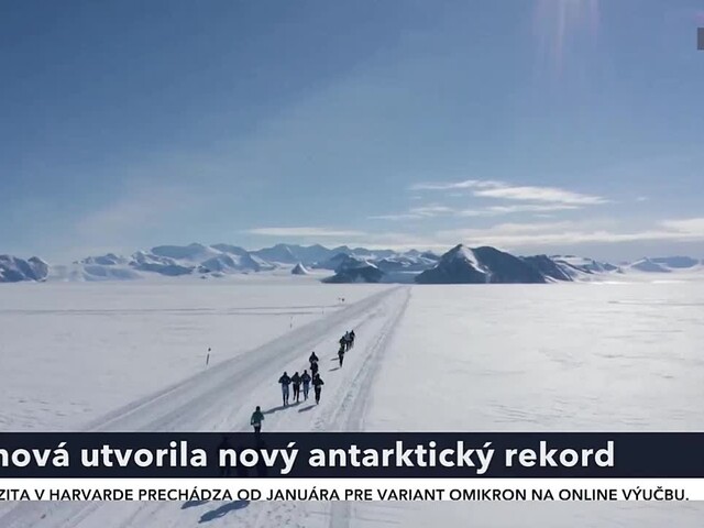 Prekonala rekord podujatia. Reinová je novou víťazkou Antarktického ľadového maratónu
