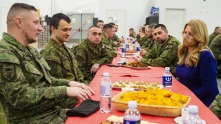 Prezidentka je na návšteve Lotyšska, stretla sa aj so slovenskými vojakmi