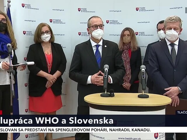 TB ministra V. Lengvarského a riaditeľa WHO pre Európu H. Klugeho o spolupráci so Slovenskom