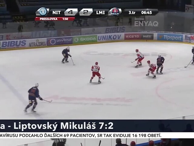 Nitra s prehľadom zvíťazila nad Liptovským Mikulášom. Buček sa zaskvel hetrikom