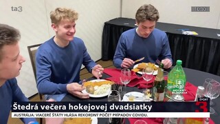 Hokejová dvadsiatka prežila Vianoce v dejisku juniorského šampionátu so slovenskými tradíciami