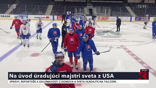 Slovenských hokejistov do 20 rokov čaká zápas s USA, hráči sú odhodlaní