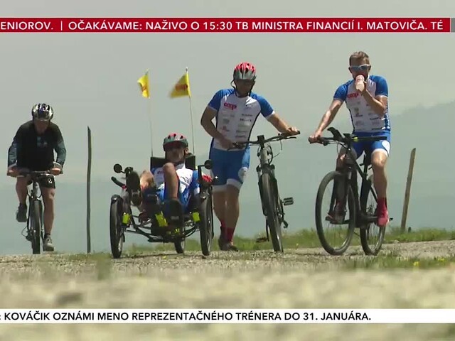 Káčer na bicykli 2021