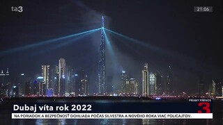 Dubaj vítal rok 2022. Stredobodom novoročných osláv bol najvyšší mrakodrap na zemeguli