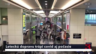 Aerolinky zrušili ďalšie tisíce letov. Leteckú dopravu trápi covid aj počasie