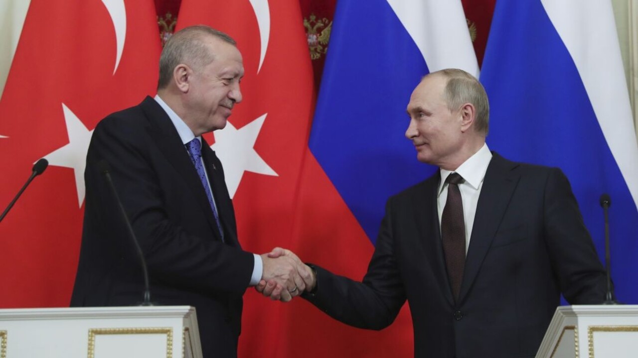 Putin a Erdogan mali novoročný telefonát. Dali si za cieľ zlepšiť vzájomné vzťahy
