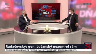 Čisté jadro, čistejšie Slovensko / Radačovský: gen. Lučanský nezomrel sám / Reštaurácie čapujú a varia do 20:00