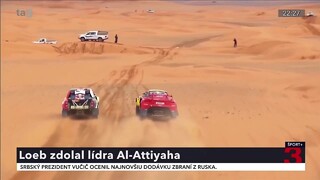 Druhú etapu automobilov v Rely Dakar vyhral Sebastian Loeb. Ako si viedli Zapletal so Sýkorom?