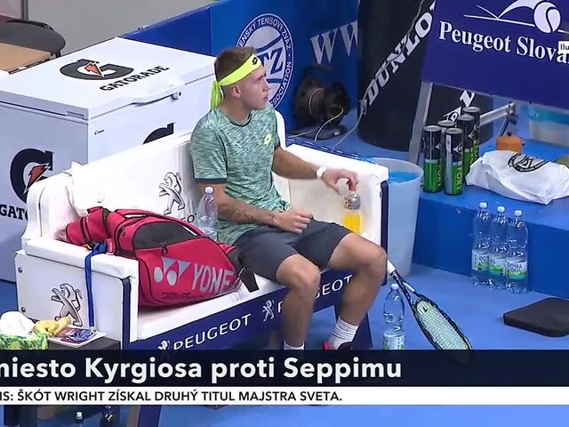 Alex Molčan proti známemu Nickovi Kyrgiosovi nenastúpi. Dôvodom bola vyčerpanosť