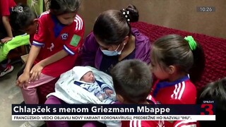 Mamička pomenovala svojho syna po obľúbených futbalistoch
