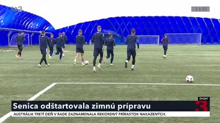 Senica odštartovala zimnú prípravu. Šustr mal k dispozícii 18 hráčov