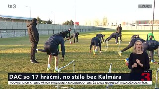 So zimnou prípravou začal aj úradujúci vicemajster Fortuna ligy. Na tréningu Dunajskej Stredy bolo 17 hráčov