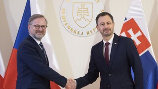 Český premiér Petr Fiala je na Slovensku. S Hegerom sa zhodli sa posilnení spolupráce