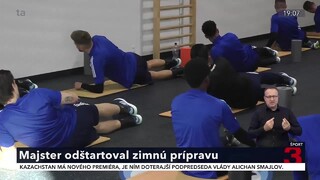 Majster Fortuna ligy odštartoval zimnú prípravu, Slovan má v tabuľke náskok