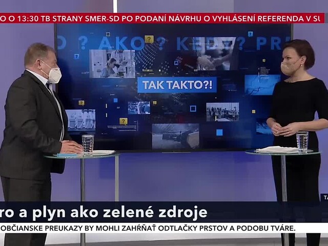 Jadro a plyn ako zelené zdroje