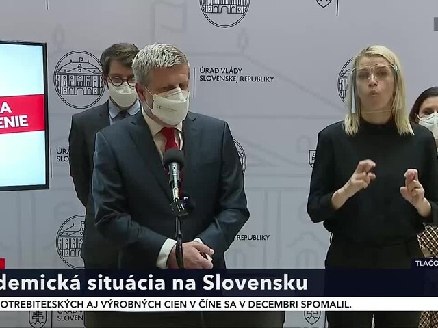 TB ministra zdravotníctva V. Lengvarského o nových opatreniach a režime OP plus