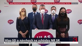TB predstaviteľov strany Hlas o návrhoch na schôdzu NR SR
