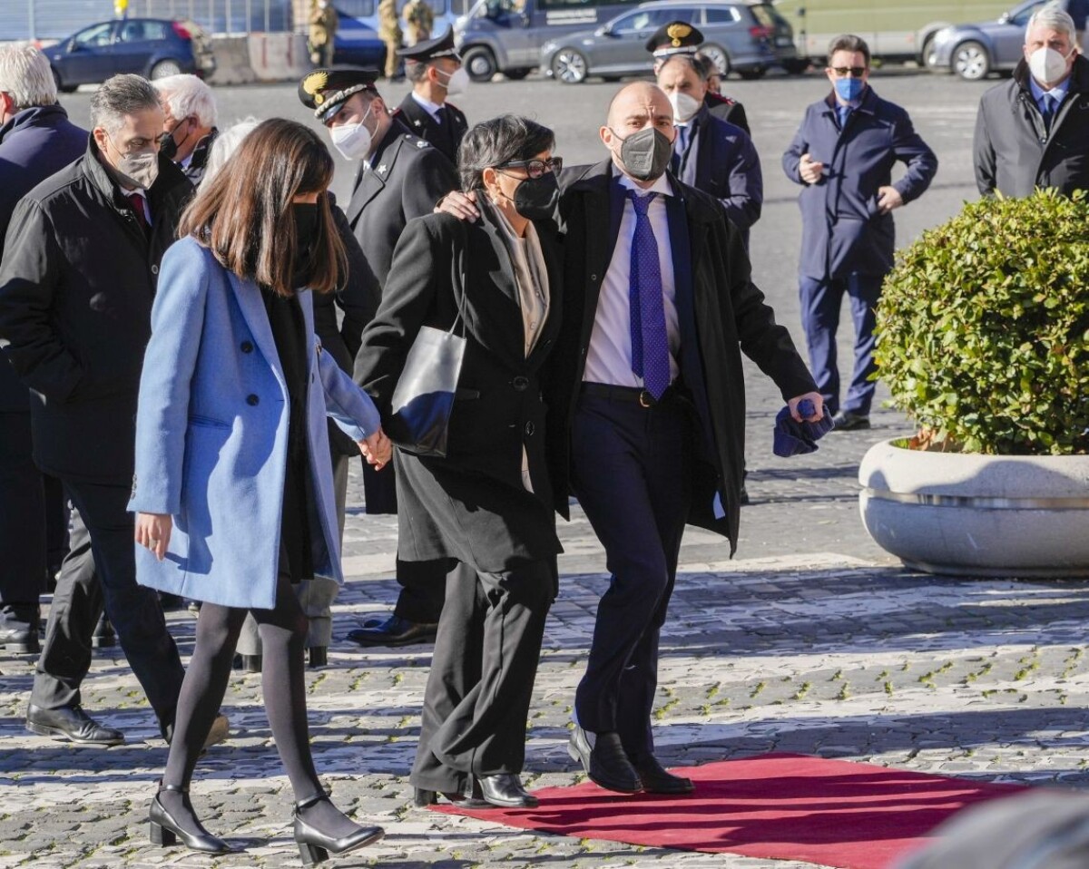 Štátny pohreb zosnulého predsedu Európskeho parlamentu Davida Sassoliho v Ríme.