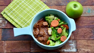 RECEPT: Hovädzie mäso s dusenou zeleninou