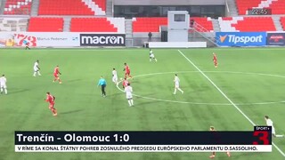 Futbalisti AS Trenčín odštartovali hernú časť prípravy víťazstvom nad Sigmou Olomouc