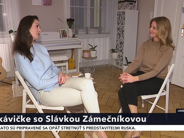 Na kávičke so Slávkou Zámečníkovou: Je to splnený sen, o ktorom som ani nemala odvahu snívať