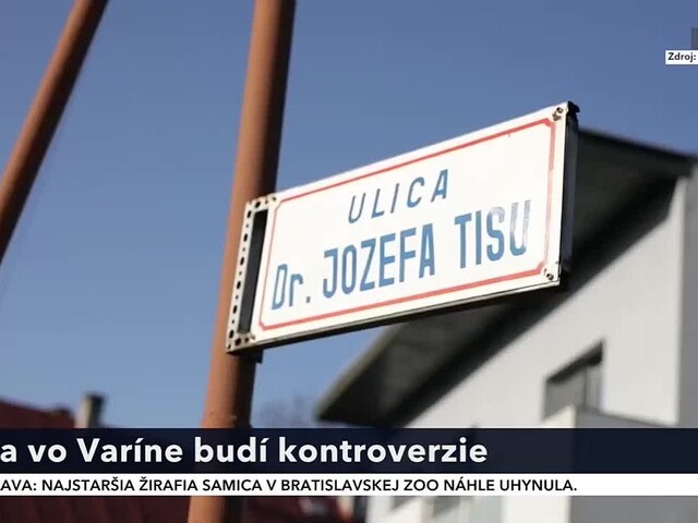 Na Slovensku máme stále ulicu Jozefa Tisa. Je to neprípustné, hovorí Dokumentačné stredisko holokaustu