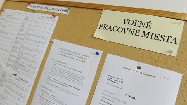Nezamestnanosť sa v decembri mierne zvýšila, zhoršenie však už zrejme nehrozí