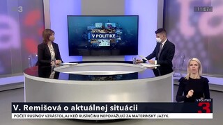 Remišová v TA3: Keby Fico a Pellegrini vládli, zmluvu s USA by podporovali
