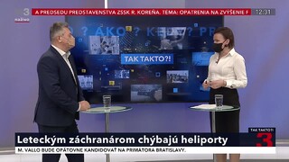 Leteckým záchranárom chýbajú heliporty