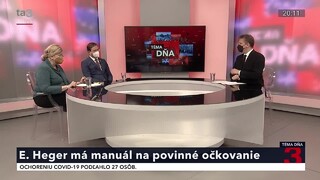 Múdri ľudia sa na ochorenie najlepšie pripravia očkovaním, uviedol exminister Krajčí