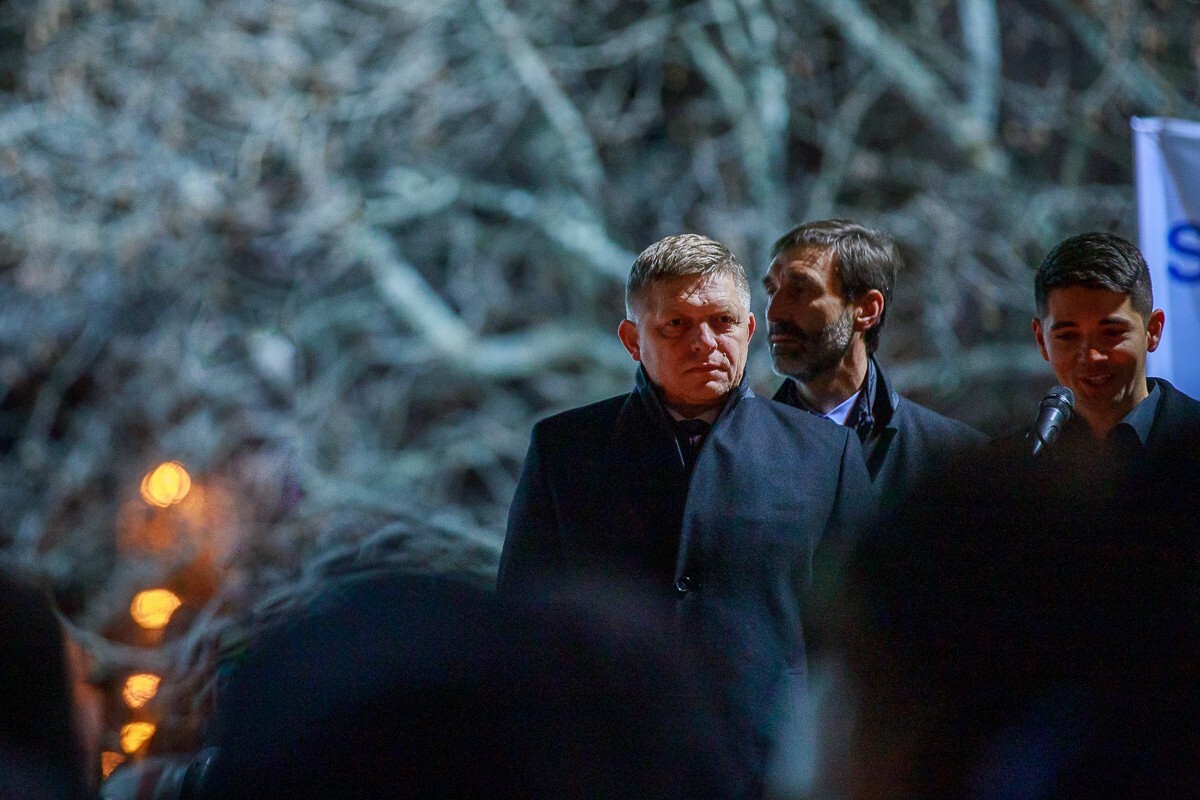 Protest proti obrannej dohode s USA