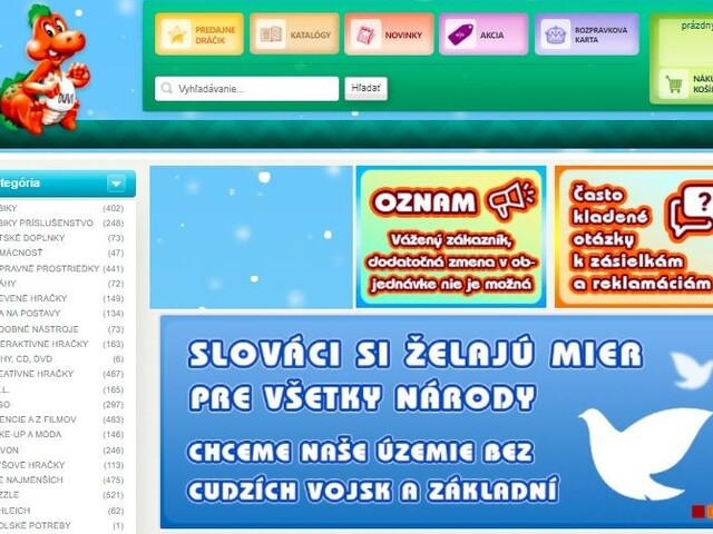 Známe hračkárstvo sa zamiešalo do politiky. Na Slovensku nechce cudzie vojská ani základne