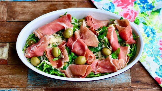 RECEPT: Taliansky šalát s prosciuttom