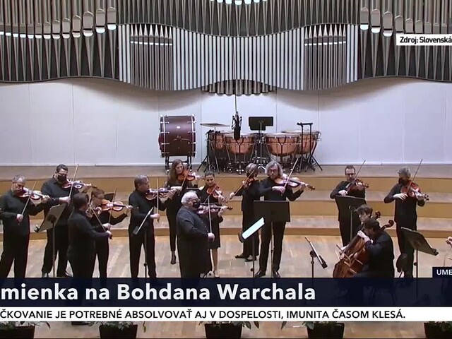 V Slovenskej filharmónii si pripomenuli koncertom legendárneho Warchala. Odznel Mozart aj Zeljenka