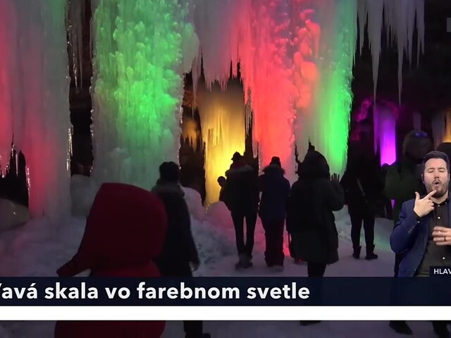 Prírodný útvar Šikľavá skala, neďaleko obce Matejovce nad Hornádom, sa ukázal v inom svetle