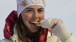 FOTO: Vlhová odjazdila fantastické druhé kolo slalomu na zimnej olympiáde a získala zlatú medailu
