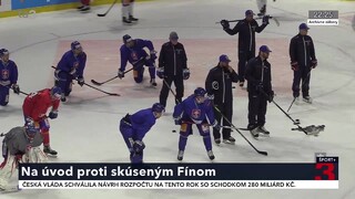 Slovenskí hokejisti si na úvod zmerajú sily s Fínskom